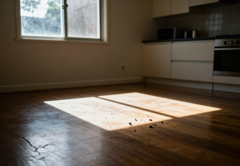 Spider webs in a Wahroonga home before treatment